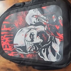 Graphic Horror Themed Backpack Terriffer large Size